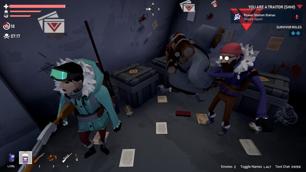 Screenshot z Project Winter