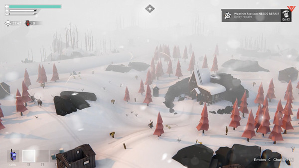 Screenshot z Project Winter