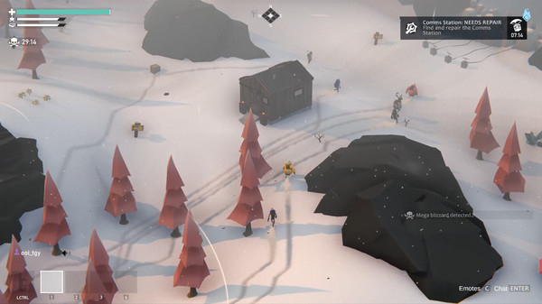 Screenshot z Project Winter
