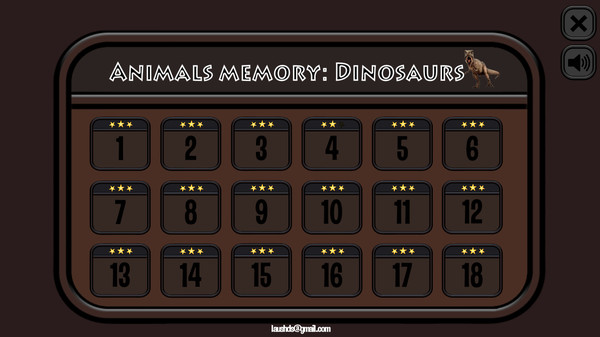 Animals Memory: Dinosaurs screenshot 5