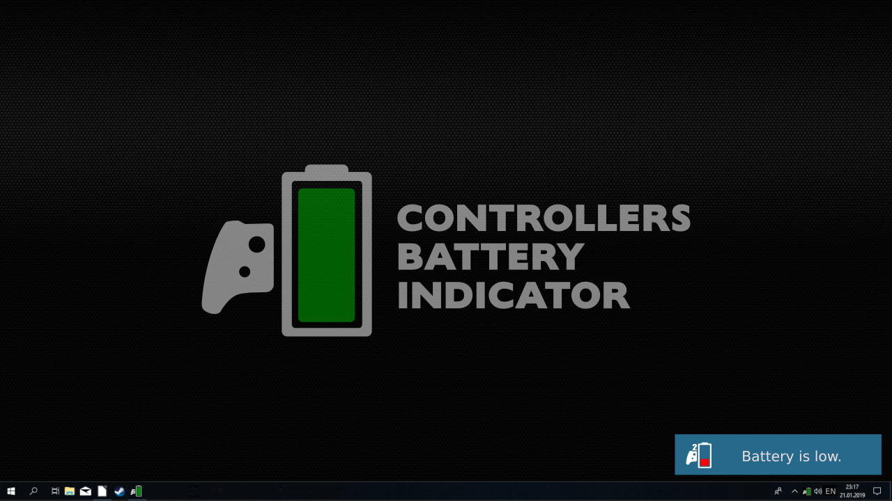 #3. Controllers Battery Indicator (Steam) 由: CWH Entertainment