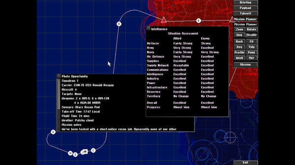 Screenshot z F⁄A-18E Super Hornet