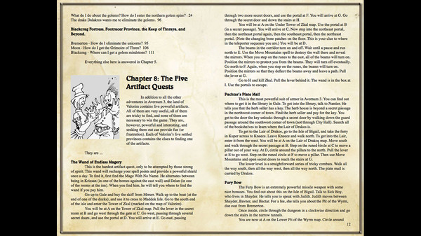 Avernum 3 Hintbook and Bonuses