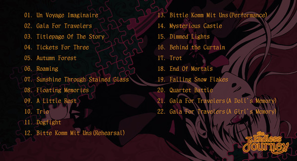 Screenshot z The Endless Journey-OST