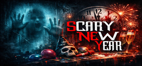 Scary new year banner image