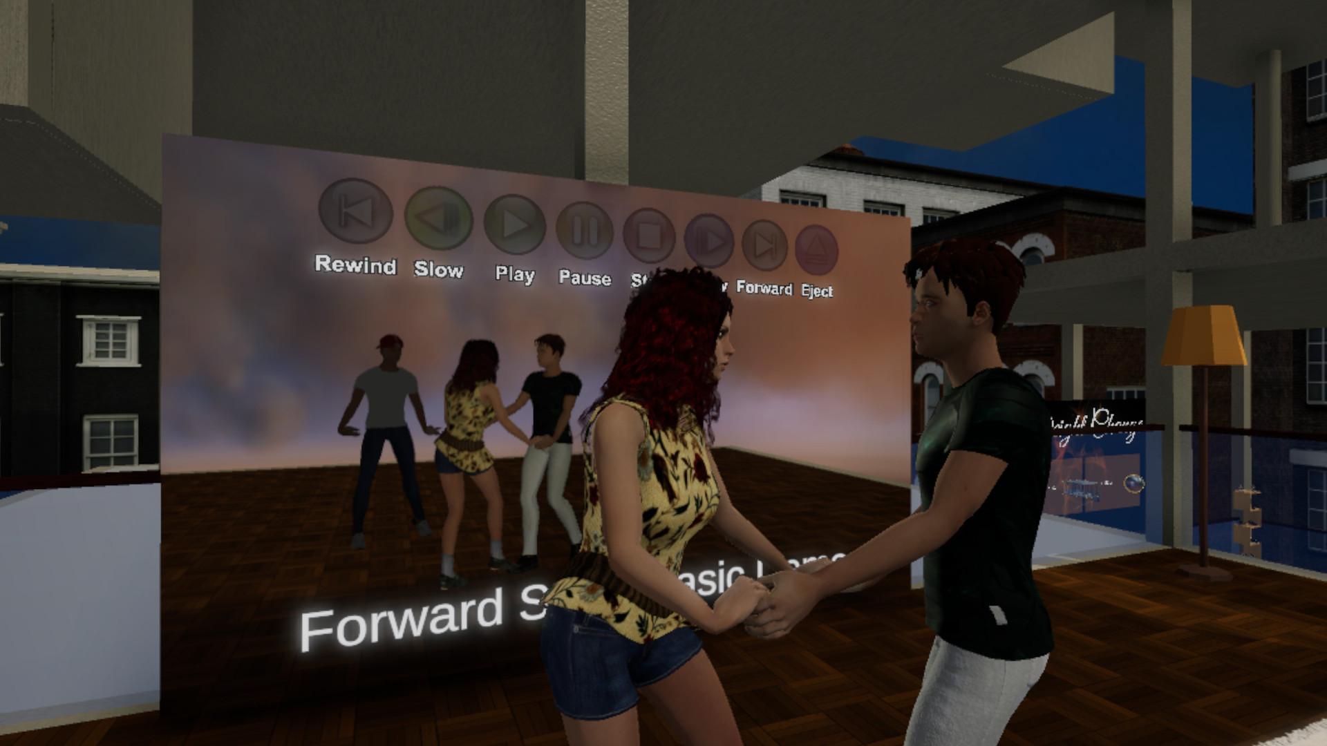 #1. Salsa Virtual (Steam) 由: Dance-Virtual