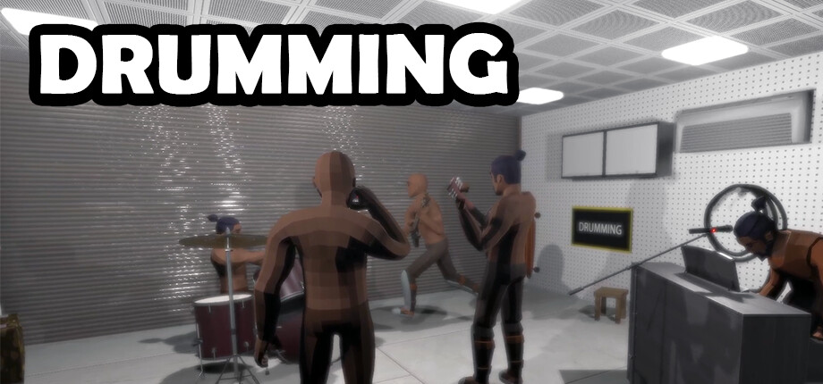 Drumming cover art
