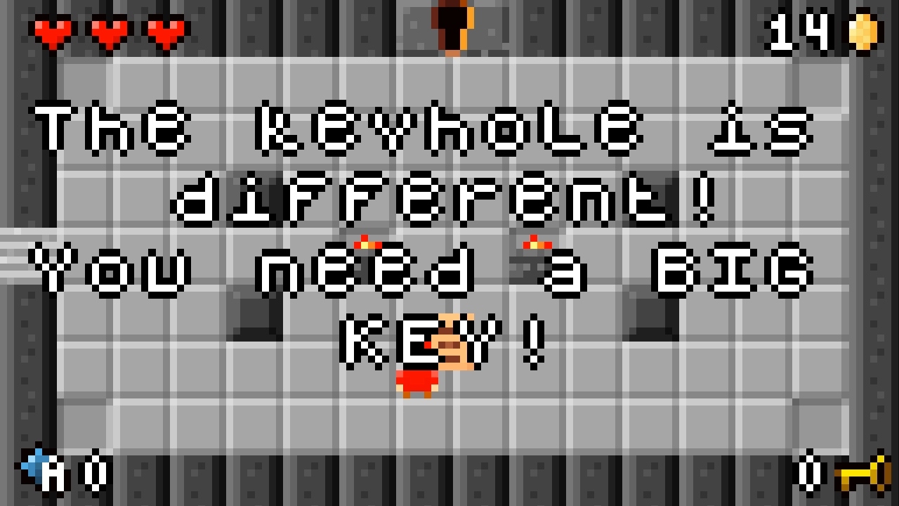 #5. The Quest for the BIG KEY (Steam) Podle: hOSHI