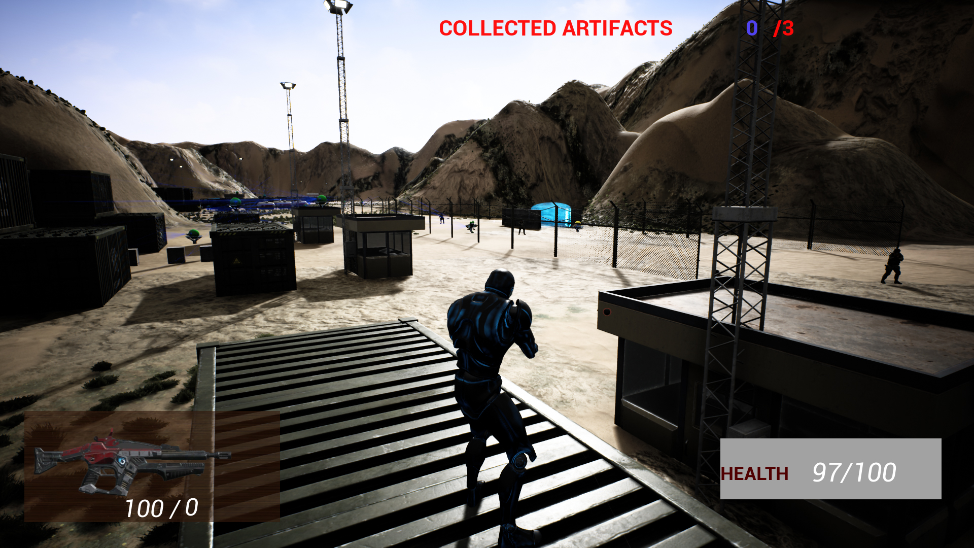 Cyborg Invasion Shooter 2: Battle Of Earth screenshot #1
