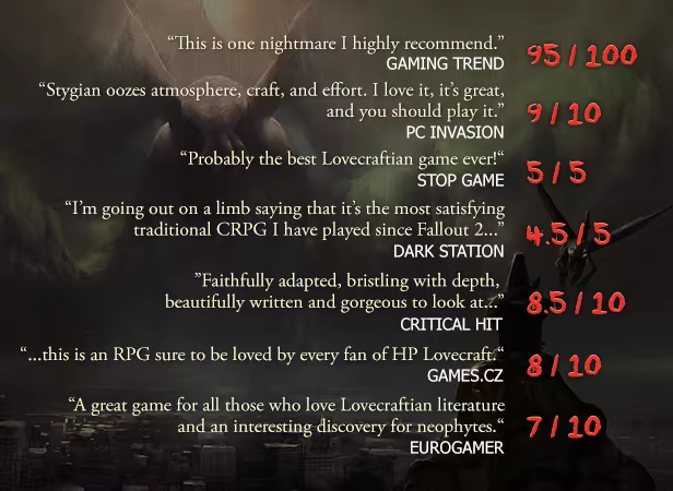 Stygian: Reign of the Old Ones screenshot 1