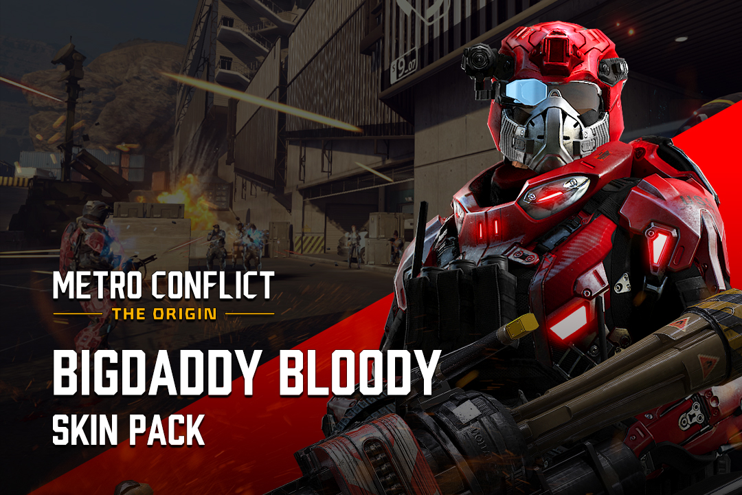 Metro Conflict: The Origin - Bigdaddy Bloody Skin Pack Featured Screenshot #1