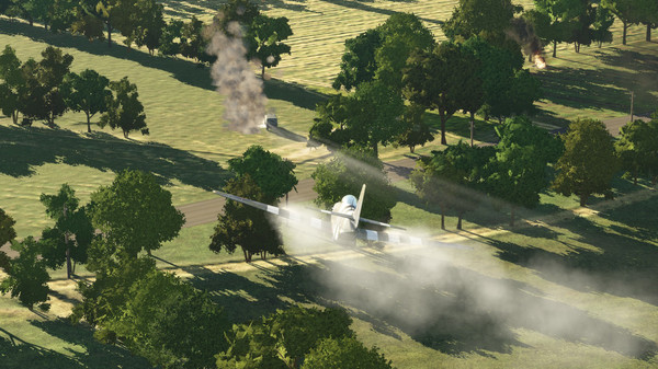 Screenshot z P-51D Mustang: Operation Charnwood Campaign