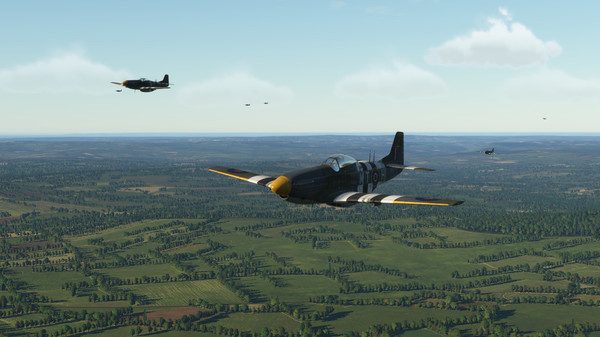 Screenshot z P-51D Mustang: Operation Charnwood Campaign