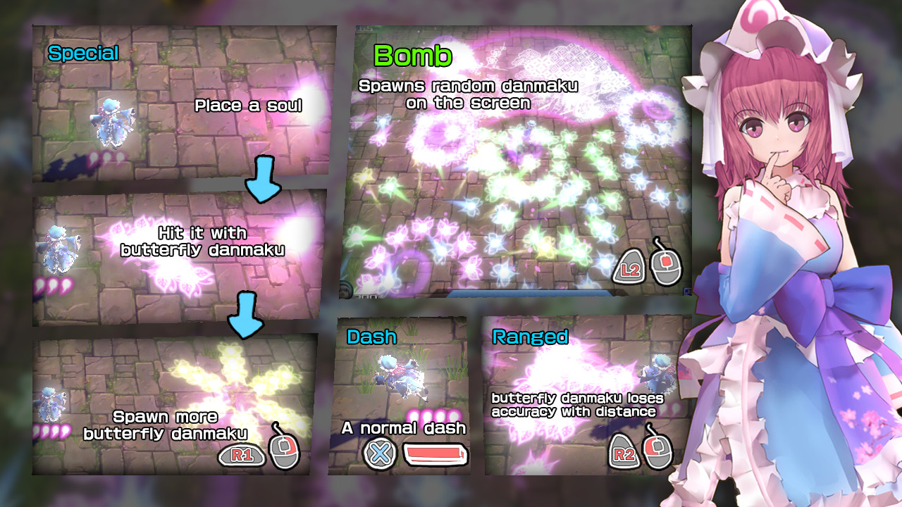 The Disappearing of Gensokyo: Youmu, Yuyuko Character Pack Featured Screenshot #1