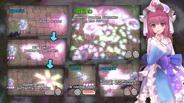 The Disappearing of Gensokyo: Youmu, Yuyuko Character Pack