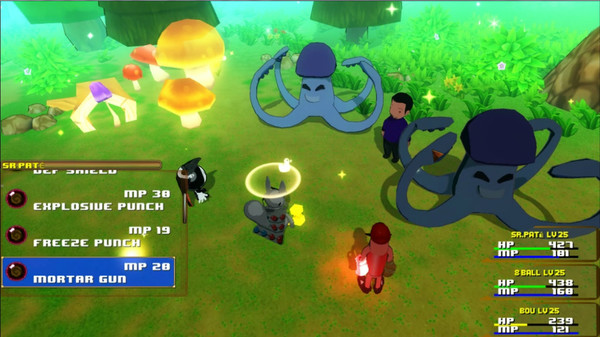 Screenshot z CG the Seven Knights Virus - W-3 + retro world