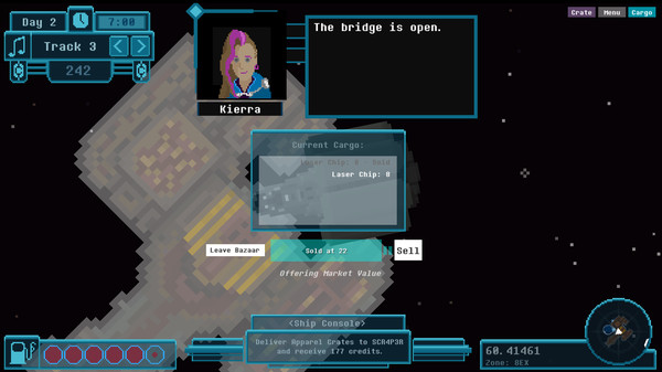 Screenshot z Galactic Delivery Screenshot z Galactic Delivery