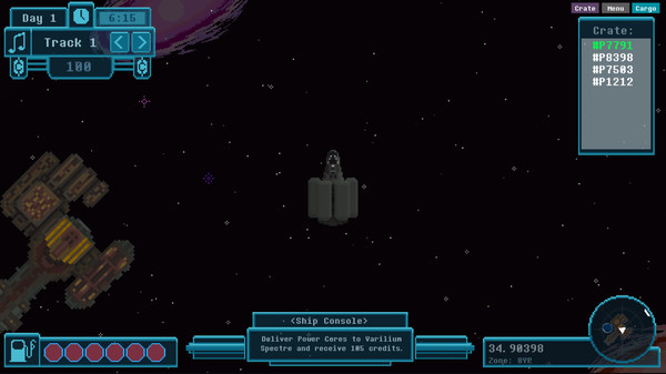 Screenshot z Galactic Delivery Screenshot z Galactic Delivery