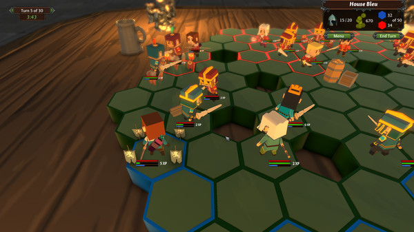 Screenshot z Tavern Table Tactics