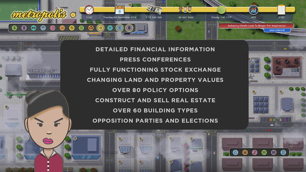 Screenshot z Metropolis