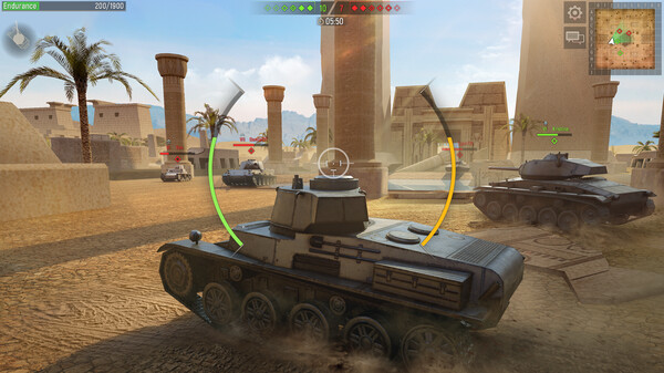 Battle Tanks: World War II screenshot 1
