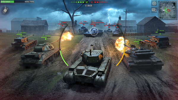 Screenshot z Battle Tanks: World War II Screenshot z Battle Tanks: World War II