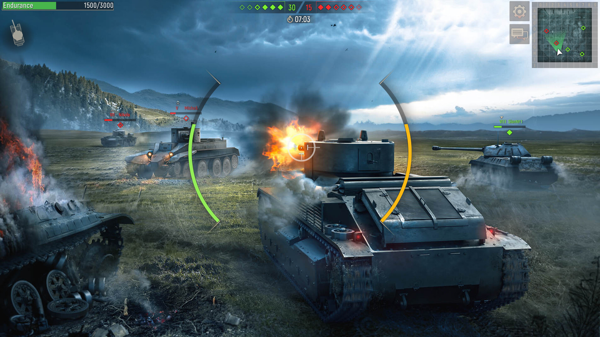Battle Tanks: World War II screenshot #3