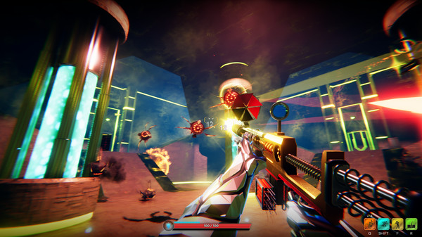 Screenshot z HYPERGUN