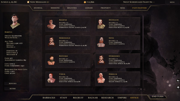 Screenshot z Age of Gladiators II: Rome