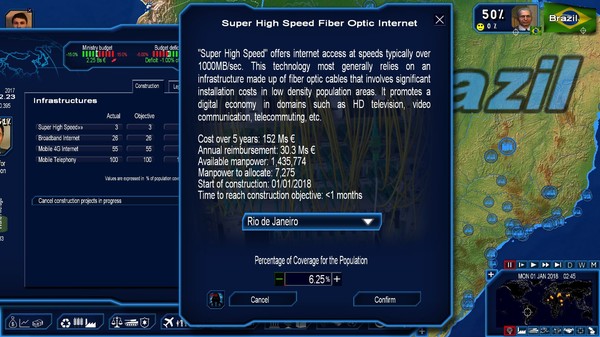 Screenshot z 2018 Edition Add-on - Power & Revolution DLC