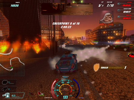 Screenshot z Death Track: Resurrection