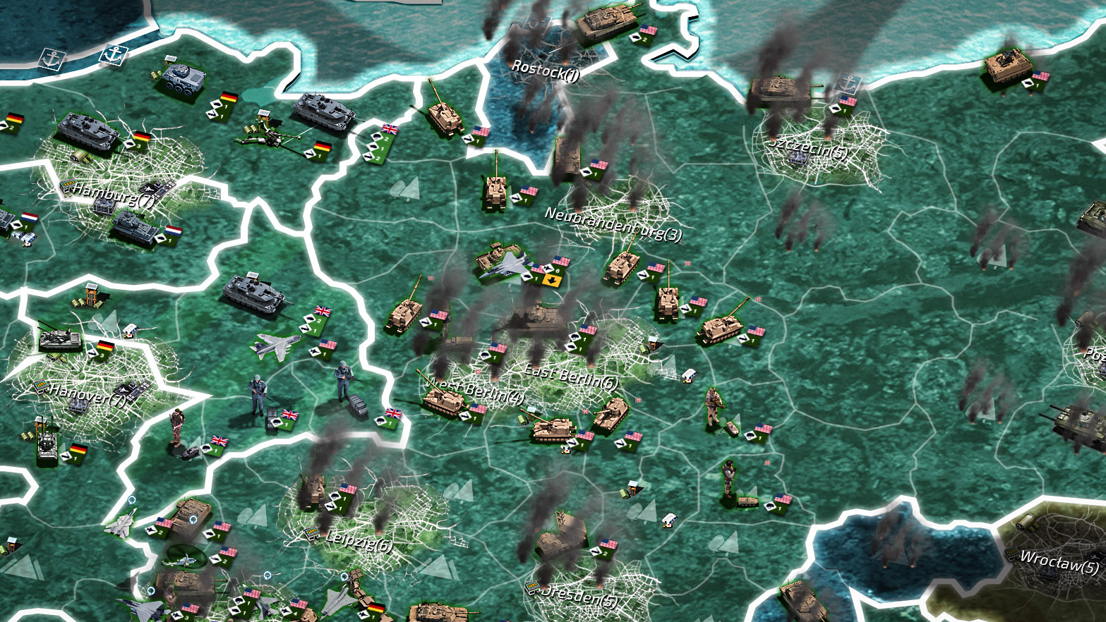 CONFLICT OF NATIONS: WORLD WAR 3 is not on GeForce Now, but you can play it here