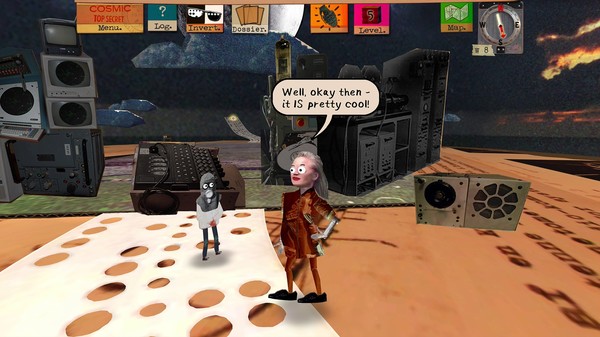 Cosmic Top Secret screenshot 3