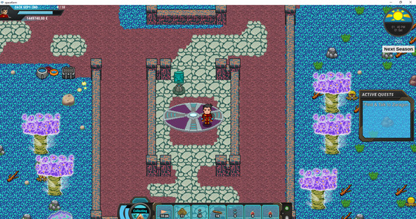 Screenshot z Space Farm