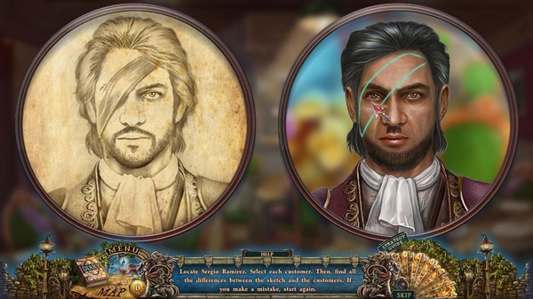 Screenshot z Grim Facade: A Wealth of Betrayal Collector's Edition