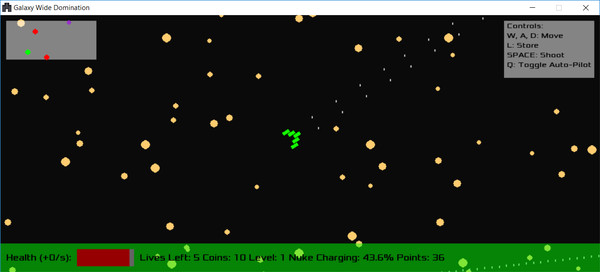 Screenshot z Galaxy Wide Domination