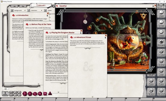 Fantasy Grounds - D&D DDIA-XGE Underworld Speculation