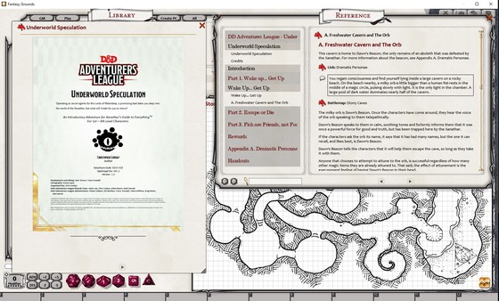 Fantasy Grounds - D&D DDIA-XGE Underworld Speculation