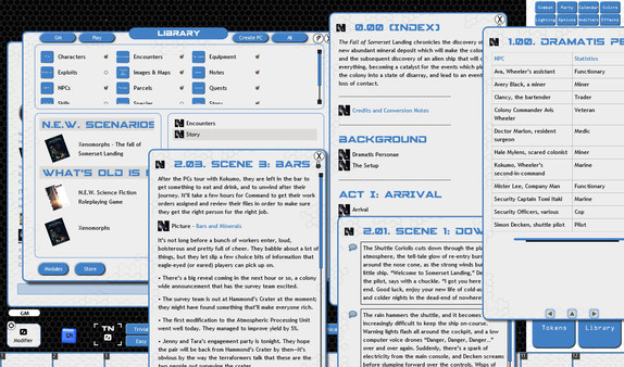 Fantasy Grounds - Xenomorphs: The Fall of Somerset Landing (W.O.I.N. N.E.W.)