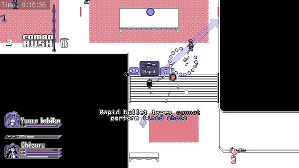 Super Ledgehop: Double Laser.