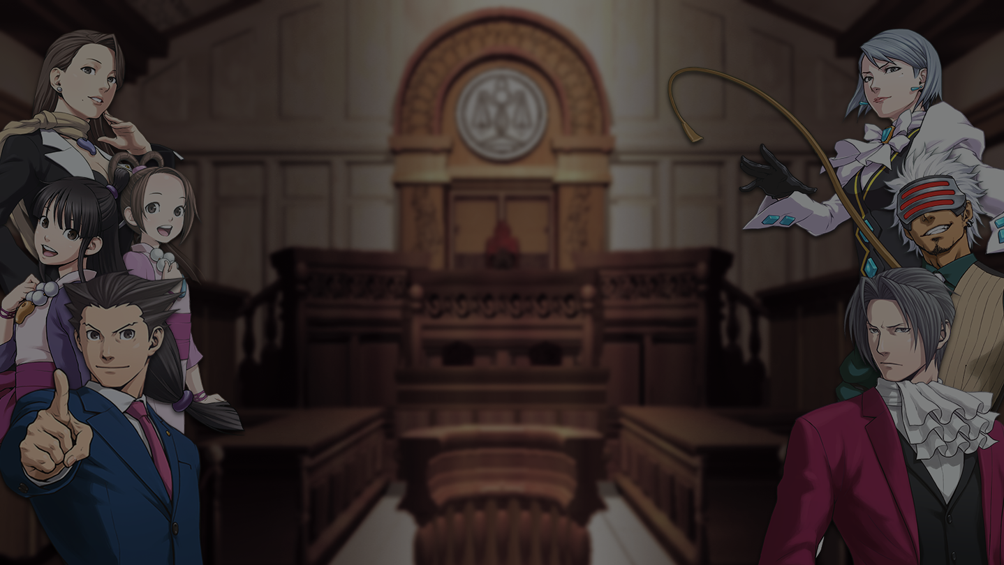 Phoenix Wright: Ace Attorney Trilogy - Imagem de Fundo do Jogo