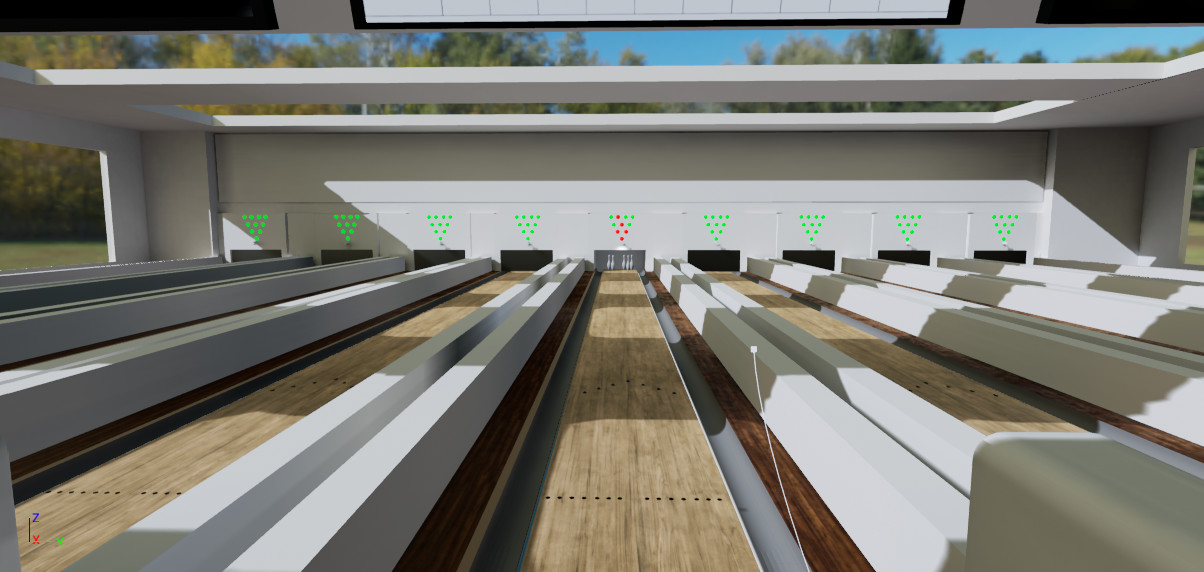 #2. 10 Pin Bowling (VR Support) (Steam) Podle: CBGameDev