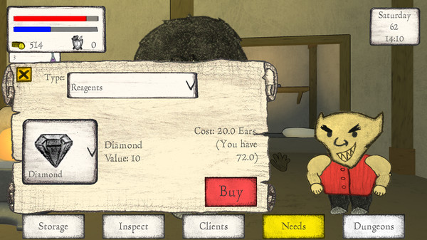 Screenshot z Blacksmith