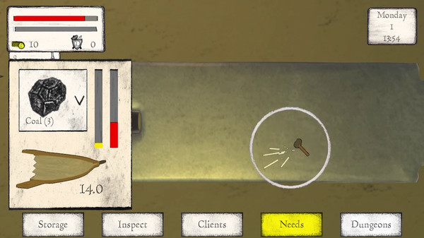 Screenshot z Blacksmith