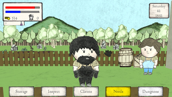 Screenshot z Blacksmith