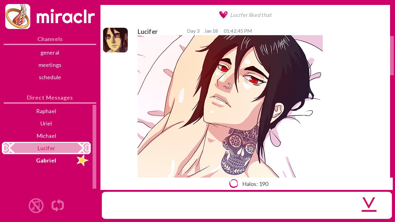 miraclr - Divine Dating Sim Featured Screenshot #1