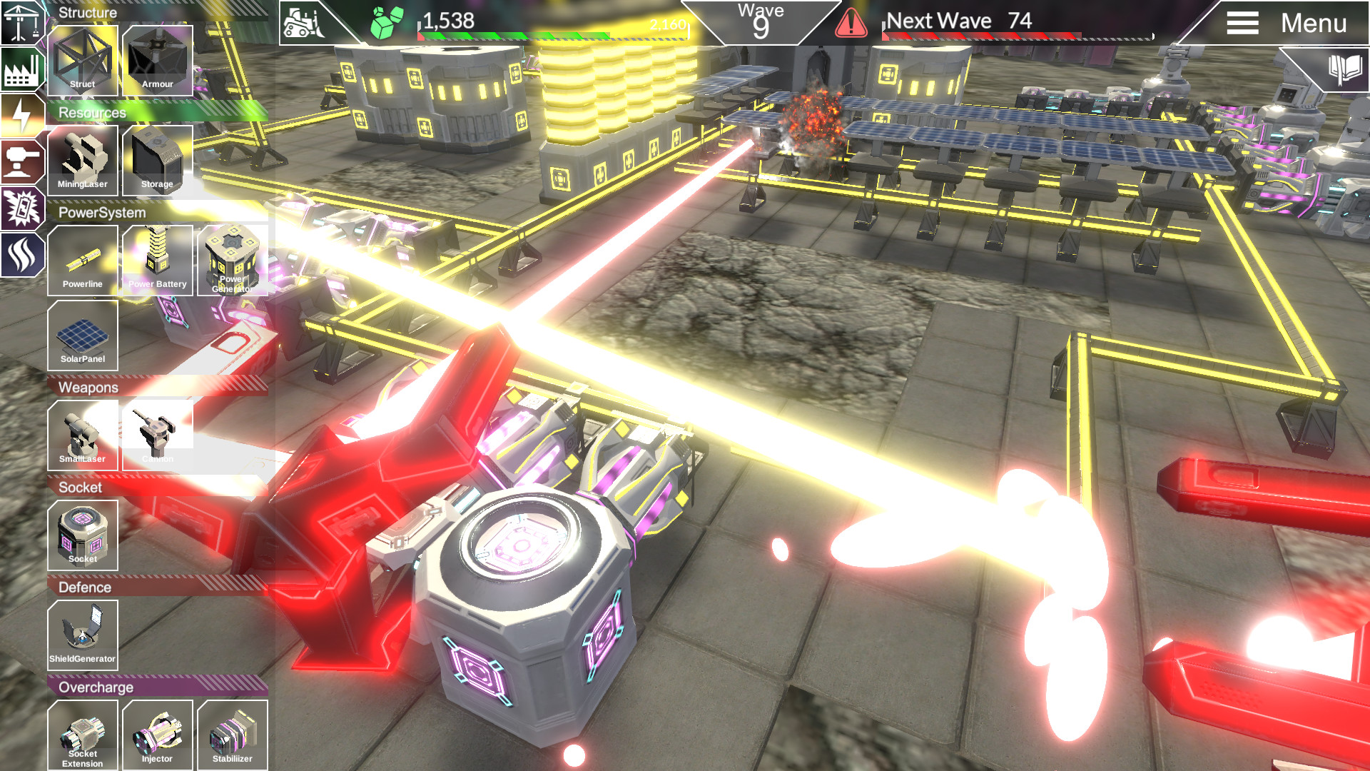 #4. StackFortress (Steam) Bởi: Overimagined Games