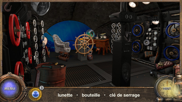 Capture d'écran 3 de Capitaine Nemo : Objets Cachés