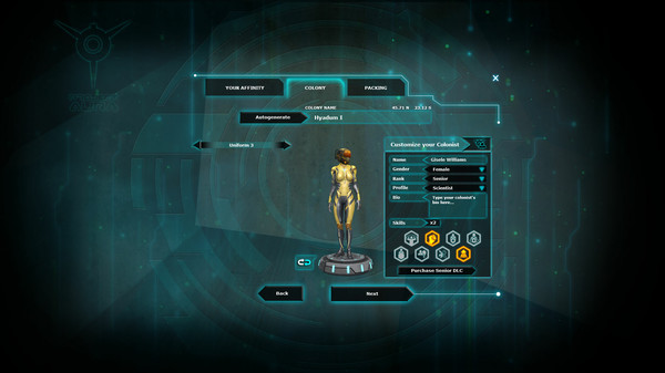 Project Aura - Senior Colonist