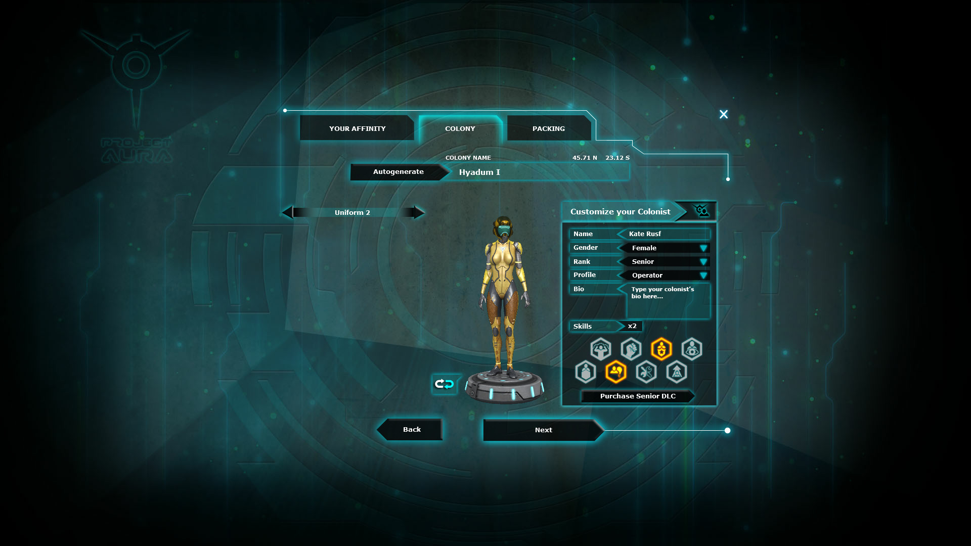 Project Aura - Senior Colonist screenshot 4